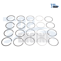 ANILLO PISTON MZ B2000 B2200 83-93 FE 2.0L 2.2L STD 3077KM HAS 2M5664 NIKKO,1
