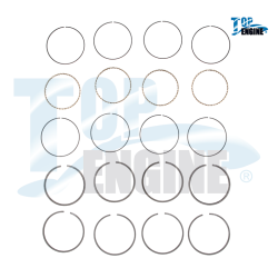 ANILLO PISTON NS DATSUN PICK UP A10 81-93 J18 020 10239X HAS 4476 NIKKO,1