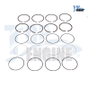 ANILLO PISTON NS PICK UP 89-98 D21 2.4L 12V 030 10570X HAS 4660 NIKKO,1