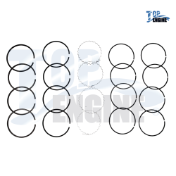 ANILLO PISTON NS TSURU II 84-88 E16 8V 020 10337X HAS 6151 TOP ENGINE,1