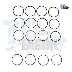 ANILLO PISTON VW GOLF JETTA A2 A3 86-97 1.8 020 10386X HAS 4341 TOP ENGINE,1