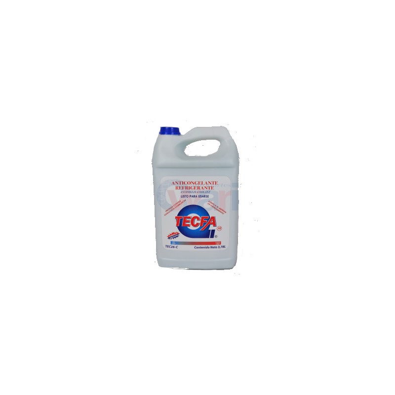 ANTICONGELANTE LISTO USAR 3.78 LTS  6pz,GARRAFA