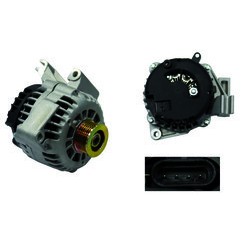 ALTERNADOR GM MALIBU 00-03 V6 3.1 12V/102A TIPO DELCO 10464427 VOLTMAX,1