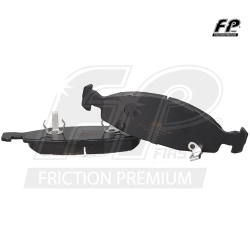 BALATA DISCO DEL CR GRAND CHEROKEE 99-02 SISTEMA FRENOS TEVES 7660-Z FP,1