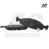 BALATA DISCO DEL CR GRAND CHEROKEE 99-02 SISTEMA FRENOS TEVES 7660-Z FP,1