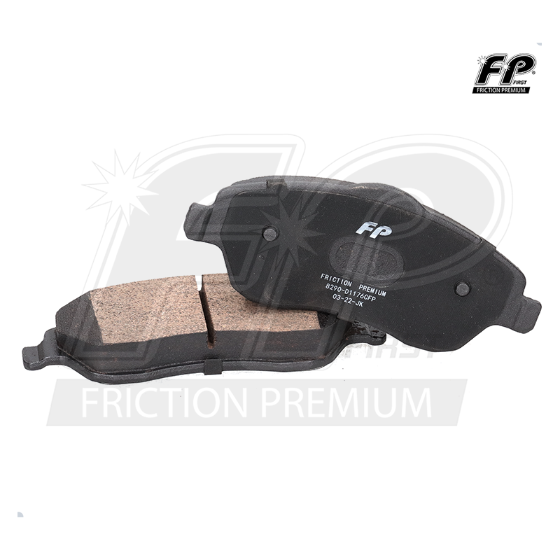 BALATA DISCO DEL GM CORSA 02-08 TORNADO 04-18 7Y03-Z 8290-D1176 CERAMICA FP,1