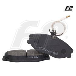 BALATA DISCO DEL PG 306 99-02 T/AUT 8342-D1221 M-75X5-Z FP,1
