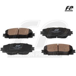 BALATA DISCO DEL TY YARIS 06-16 PRIUS 10-17 8538-Z,DELANTERA,CERAMICA