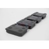 BALATA DISCO DEL VW COMBI 73-01 7021-D45 M-7021-Z,DELANTERA,SEMI-METALICA