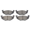 BALATA DISCO DEL VW GOL 09-13 C/ABS 8768-D1556 M-8,DELANTERA,SEMI-METALICA