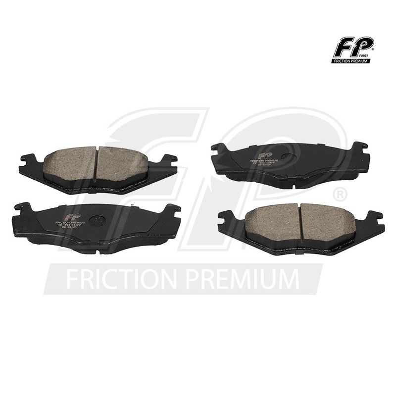 BALATA DISCO DEL VW GOLF JETTA A2 87-92 DERBY 95-9,DELANTERA,SEMI-METALICA,DISCO VENTILADO