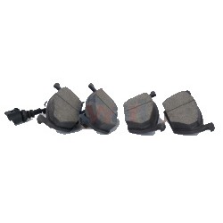 BALATA DISCO DEL VW GOLF JETTA A4 99-15 2.0 VIRTUS,DELANTERA,SEMI-METALICA