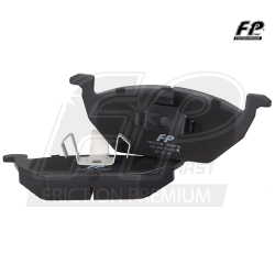 BALATA DISCO DEL VW GOLF JETTA A4 99-15 2.0 VIRTUS 20-22 MG MG5 21-23 S/SENSOR C,1