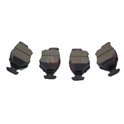 BALATA DISCO DEL VW POINTER 98-09 D/SOLIDO 7242-D3,DELANTERA,SEMI-METALICA,DISCO SOLIDO
