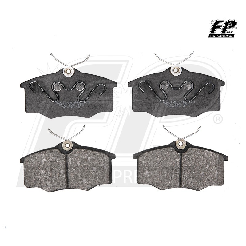 BALATA DISCO DEL VW POINTER PICK UP 99-10 GM CHEVY,DELANTERA,SEMI-METALICA,CALIPER VARGAS