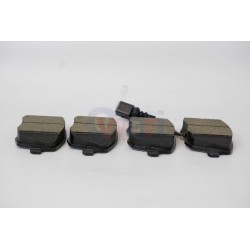 BALATA DISCO DEL VW POLO 03-07 2.0L ST IBIZA CORDO,DELANTERA,SEMI-METALICA