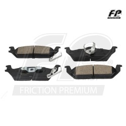 BALATA DISCO TRAS FD F150 04-12 LOBO 04-12 MARK LT,TRASERA,SEMI-METALICA