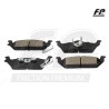 BALATA DISCO TRAS FD F150 04-12 LOBO 04-12 MARK LT,TRASERA,SEMI-METALICA