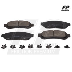 BALATA DISCO TRAS FD F250 F350 SUPER DUTY 05-08 RO,TRASERA,SEMI-METALICA