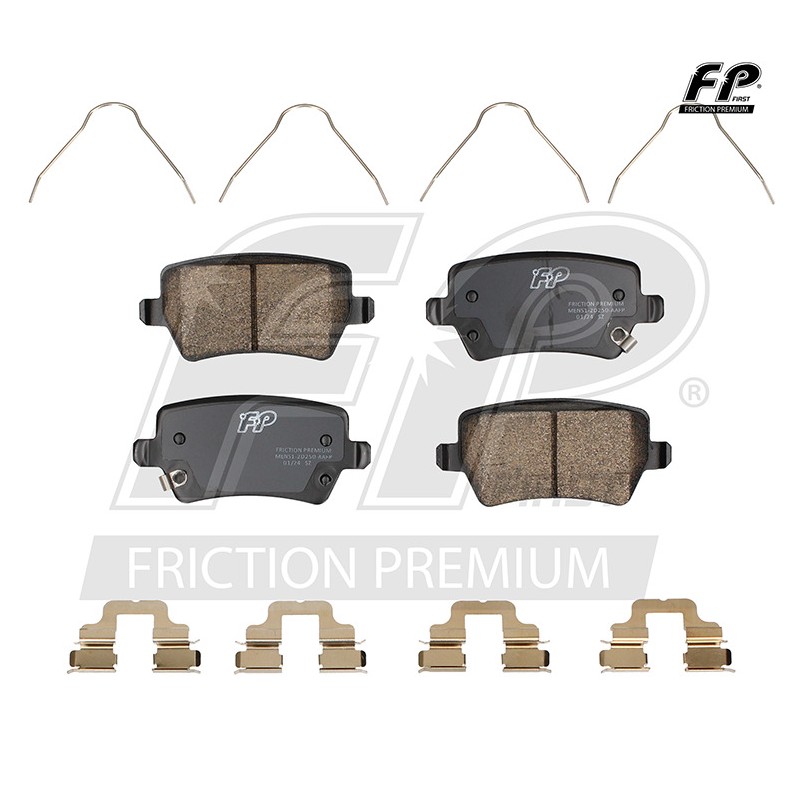BALATA DISCO TRAS FD TERRITORY 23-24 1.8T C/4 GUIAS C/4 SEGUROS FP,1