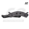 BALATA DISCO TRAS GM SILVERADO 3500 01-10 SIERRA 3500 01-10 FP,1