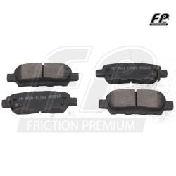 BALATA DISCO TRAS NS SENTRA B17 13-19 ALTIMA 08-17,TRASERA,SEMI-METALICA