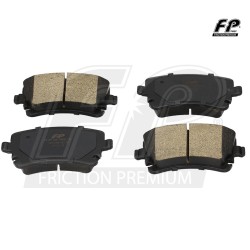 BALATA DISCO TRAS VW EUROVAN 06-09 TDI TRANSPORTER,TRASERA,SEMI-METALICA