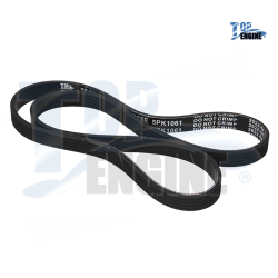 BANDA ALTERNADOR VW BORA 06-10 2.5L K050418 5PK1061 TOP ENGINE,1