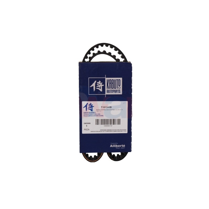 BANDA DISTRIBUCION CR ATOS 01-12 i10 11-14 1.0L 1.,BANDA DISTRIBUCION CR ATOS 01-12 i10 11-14 1.0L 1.1L