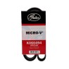 BANDA MICRO-V GATES RAV4 2.5L L4 2009-2017 KIA RIO 1.6L 2017-2020 ACCENT 1.6L 2017-2020,COLOR NEGRO,ANCHO 21MM LONGITUD  1256MM,