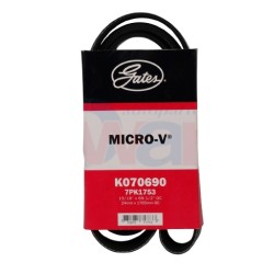 BANDA MICRO-V GATES SENTRA 2L L4 07-08 , 07-11 FORD TEMPO 2.3L L4 84-87 TOPAZ 2.3L L4 84-87 INTERNATIONAL 5500I 03-04 5600I 03-0