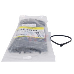 ABRAZADERA PLAST 11" 28CM NGRA TY5253IN 100PZ,CINCHO DE PLASTICO