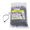 ABRAZADERA PLASTIC 7" 18CM NGRA TY525IN 100PZ,CINCHO DE PLASTICO