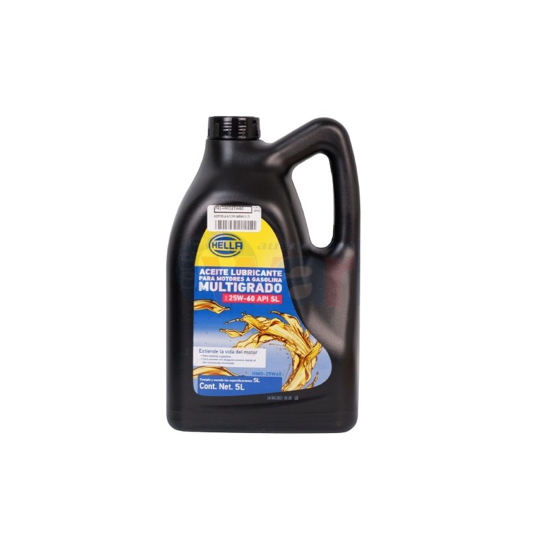 ACEITE ALTO KM 25W60 GARRAFA 5 LITROS,25W60