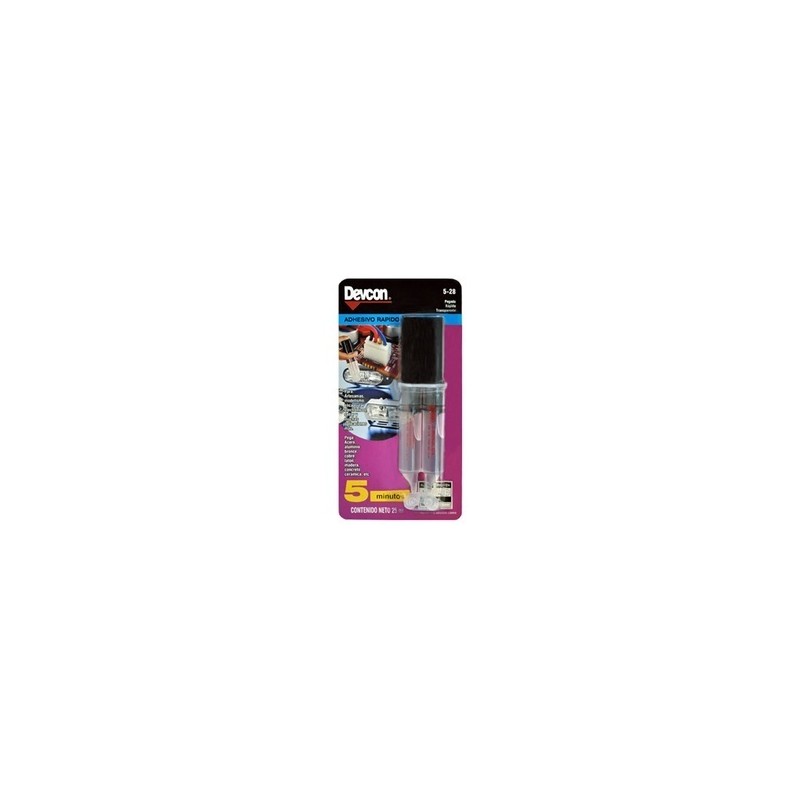 ADHESIVO JERINGA TRANSPARENTE 20 ML